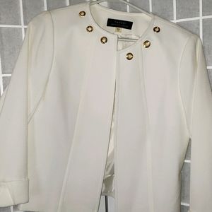 Cream blazer